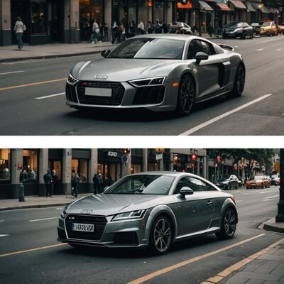 Audi TT 2018 vs Audi R8 2018