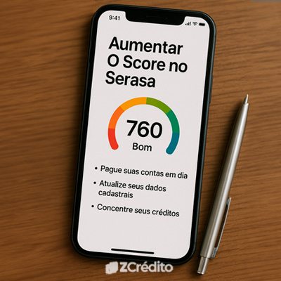 Descubra formas de aumentar o score no Serasa e tenha mais acesso a crédito com tranquilidade! aumentar o score no serasa