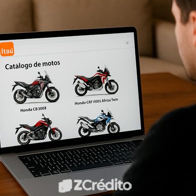 Simulador de Financiamento de Moto Itaú para escolher a melhor opção. Simulador de Financiamento de Moto