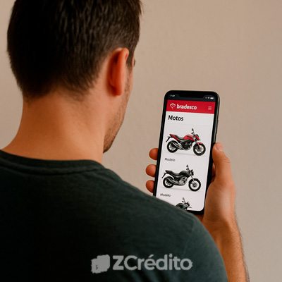 Simulador de Financiamento de Moto Bradesco