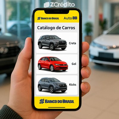 Simulação financiamento carro BB