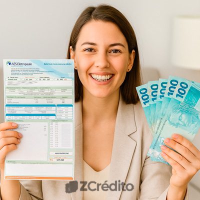 Empréstimo na conta de luz