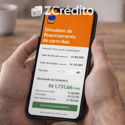 Planeje melhor usando o simulador de financiamento de carro Itaú antes de contratar! Simulador de financiamento de carro Itaú
