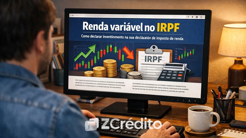 Renda variável no IRPF no Brasil: entenda como declarar, calcular impostos e evitar erros em 2026