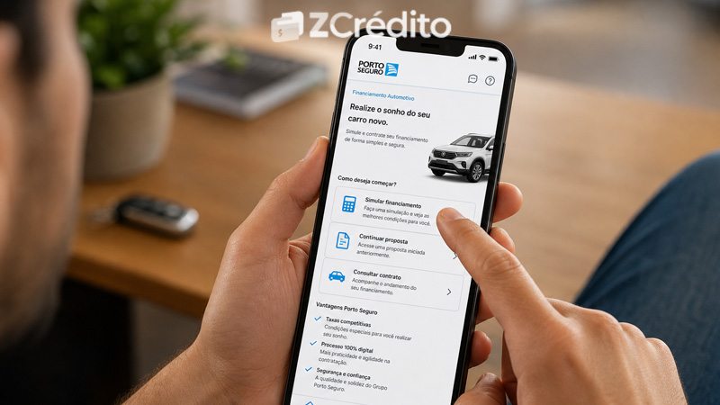 Financiamento automotivo Porto Seguro: como funciona, taxas, simulação e análise completa em 2026