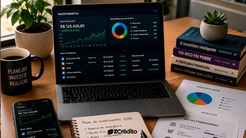 Investimentos para 2026: quais aplicações podem se destacar no Brasil nos próximos meses