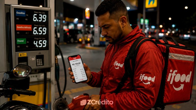 Quanto ganha um entregador do iFood: veja valores por dia, ganhos mensais, custos e quanto realmente sobra no fim do mês