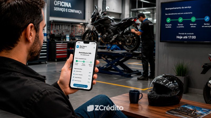 Melhor seguro de moto em 2026 reúne proteção contra roubo, assistência 24h e cobertura completa para diferentes perfis de motociclistas