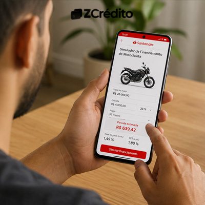 financiamento motos Santander em 2026 descubra como funciona! financiamento motos Santander