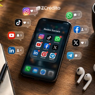 redes sociais mais usadas